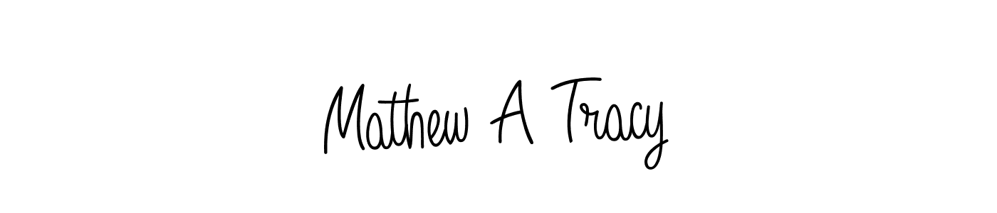 Also You can easily find your signature by using the search form. We will create Mathew A Tracy name handwritten signature images for you free of cost using Angelique-Rose-font-FFP sign style. Mathew A Tracy signature style 5 images and pictures png