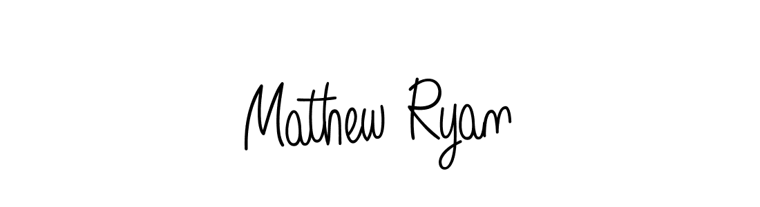How to Draw Mathew Ryan signature style? Angelique-Rose-font-FFP is a latest design signature styles for name Mathew Ryan. Mathew Ryan signature style 5 images and pictures png