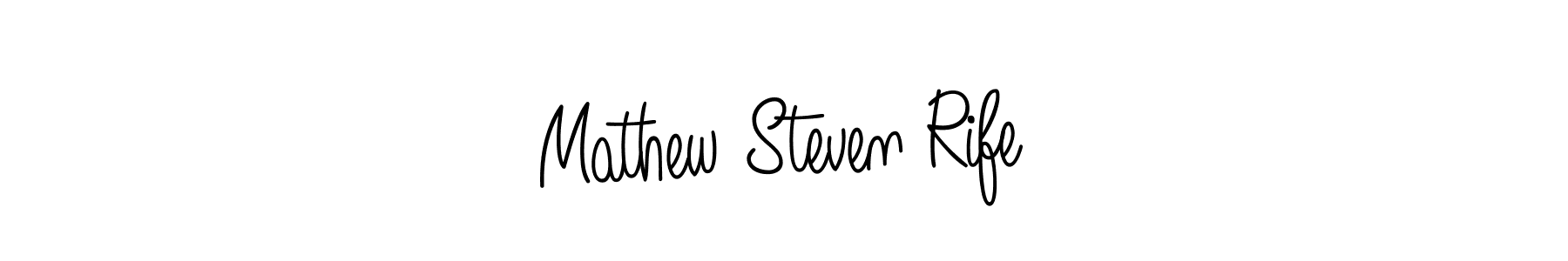 Similarly Angelique-Rose-font-FFP is the best handwritten signature design. Signature creator online .You can use it as an online autograph creator for name Mathew Steven Rife. Mathew Steven Rife signature style 5 images and pictures png
