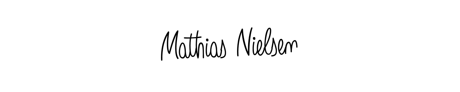 Also You can easily find your signature by using the search form. We will create Mathias Nielsen name handwritten signature images for you free of cost using Angelique-Rose-font-FFP sign style. Mathias Nielsen signature style 5 images and pictures png
