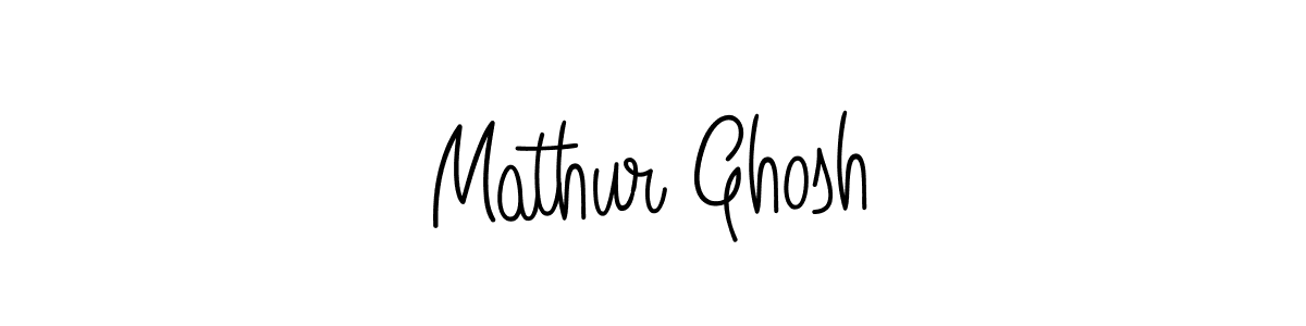 Here are the top 10 professional signature styles for the name Mathur Ghosh. These are the best autograph styles you can use for your name. Mathur Ghosh signature style 5 images and pictures png