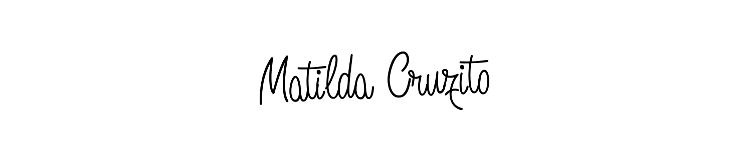 Make a beautiful signature design for name Matilda Cruzito. Use this online signature maker to create a handwritten signature for free. Matilda Cruzito signature style 5 images and pictures png