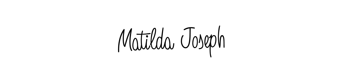 Make a short Matilda Joseph signature style. Manage your documents anywhere anytime using Angelique-Rose-font-FFP. Create and add eSignatures, submit forms, share and send files easily. Matilda Joseph signature style 5 images and pictures png