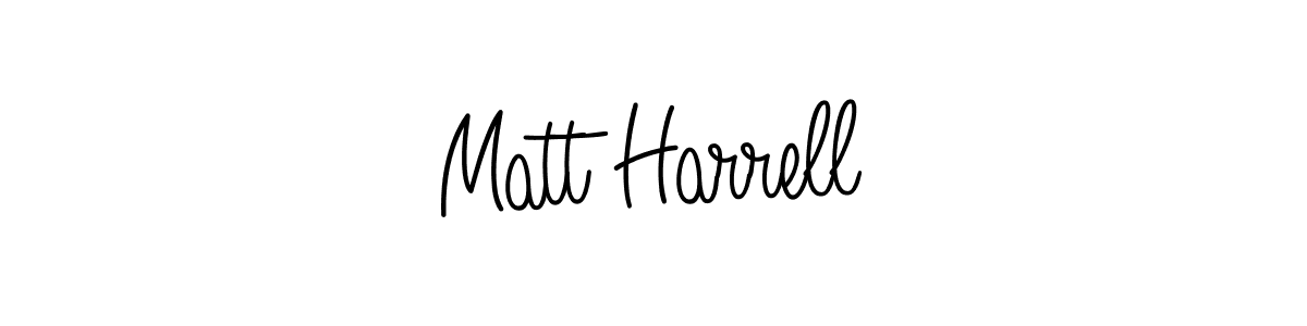 Once you've used our free online signature maker to create your best signature Angelique-Rose-font-FFP style, it's time to enjoy all of the benefits that Matt Harrell name signing documents. Matt Harrell signature style 5 images and pictures png