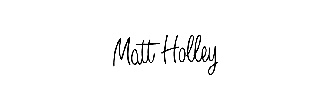 Design your own signature with our free online signature maker. With this signature software, you can create a handwritten (Angelique-Rose-font-FFP) signature for name Matt Holley. Matt Holley signature style 5 images and pictures png