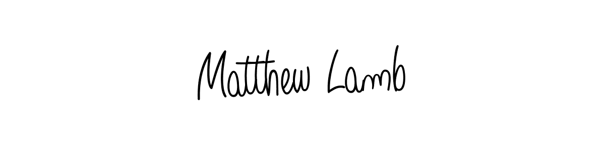 Check out images of Autograph of Matthew Lamb name. Actor Matthew Lamb Signature Style. Angelique-Rose-font-FFP is a professional sign style online. Matthew Lamb signature style 5 images and pictures png