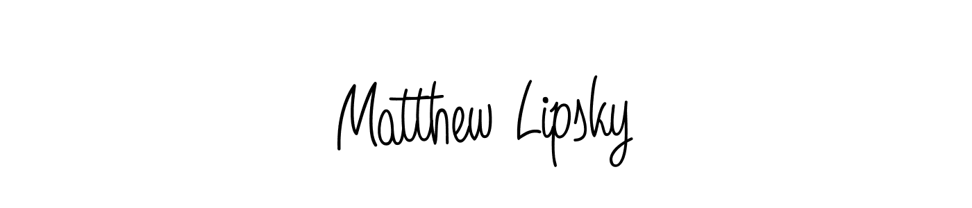 It looks lik you need a new signature style for name Matthew Lipsky. Design unique handwritten (Angelique-Rose-font-FFP) signature with our free signature maker in just a few clicks. Matthew Lipsky signature style 5 images and pictures png