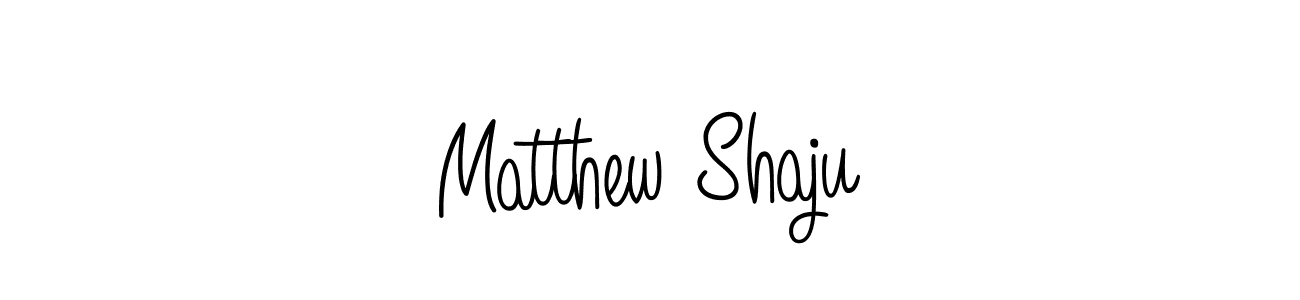 Design your own signature with our free online signature maker. With this signature software, you can create a handwritten (Angelique-Rose-font-FFP) signature for name Matthew Shaju. Matthew Shaju signature style 5 images and pictures png