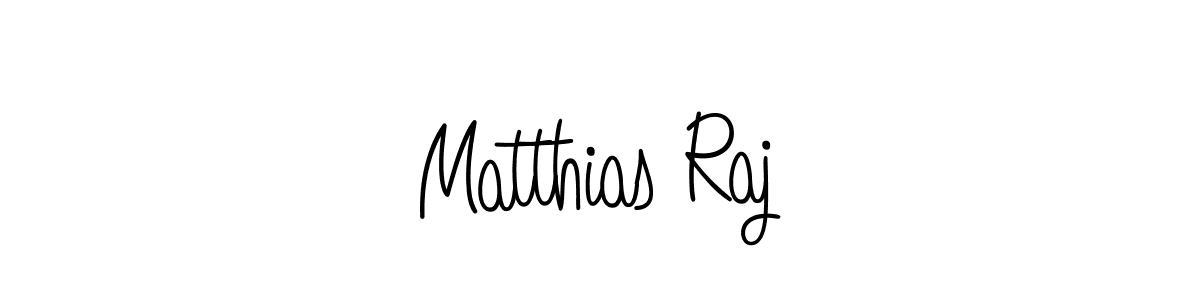 Design your own signature with our free online signature maker. With this signature software, you can create a handwritten (Angelique-Rose-font-FFP) signature for name Matthias Raj. Matthias Raj signature style 5 images and pictures png