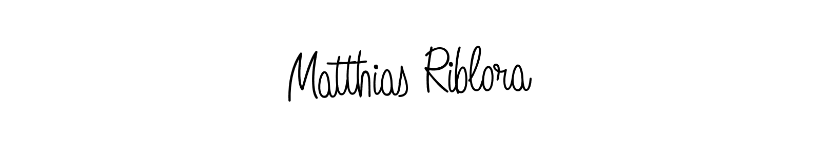 You can use this online signature creator to create a handwritten signature for the name Matthias Riblora. This is the best online autograph maker. Matthias Riblora signature style 5 images and pictures png
