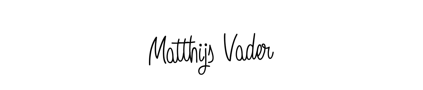 Design your own signature with our free online signature maker. With this signature software, you can create a handwritten (Angelique-Rose-font-FFP) signature for name Matthijs Vader. Matthijs Vader signature style 5 images and pictures png