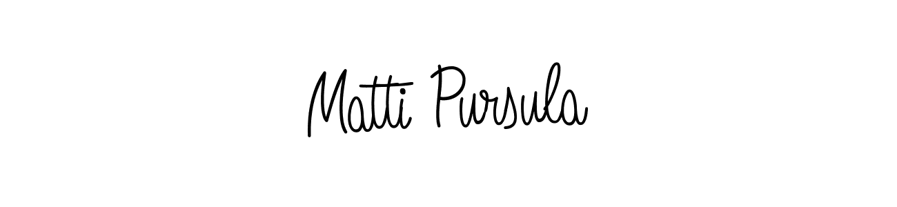Here are the top 10 professional signature styles for the name Matti Pursula. These are the best autograph styles you can use for your name. Matti Pursula signature style 5 images and pictures png