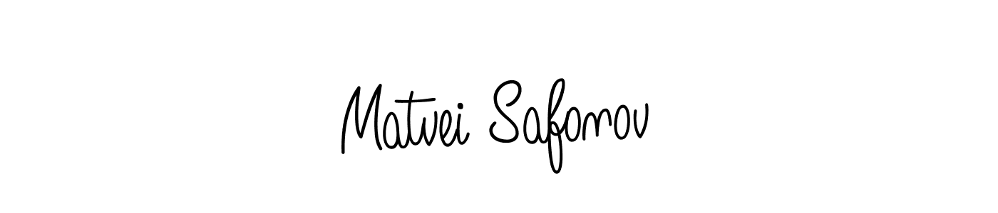 Best and Professional Signature Style for Matvei Safonov. Angelique-Rose-font-FFP Best Signature Style Collection. Matvei Safonov signature style 5 images and pictures png