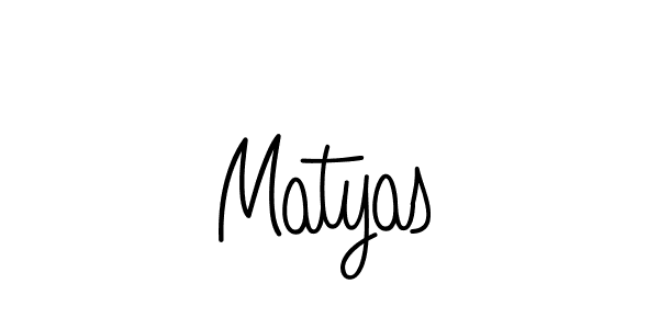 Make a beautiful signature design for name Matyas. Use this online signature maker to create a handwritten signature for free. Matyas signature style 5 images and pictures png