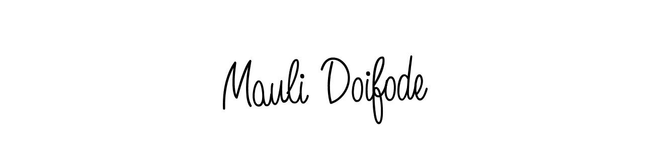 Make a beautiful signature design for name Mauli Doifode. Use this online signature maker to create a handwritten signature for free. Mauli Doifode signature style 5 images and pictures png