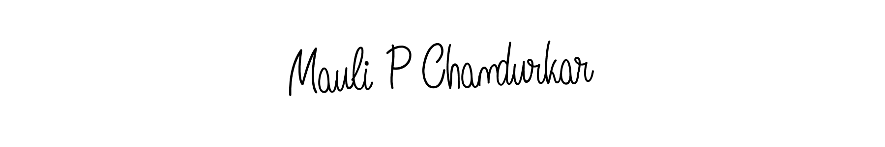 Angelique-Rose-font-FFP is a professional signature style that is perfect for those who want to add a touch of class to their signature. It is also a great choice for those who want to make their signature more unique. Get Mauli P Chandurkar name to fancy signature for free. Mauli P Chandurkar signature style 5 images and pictures png