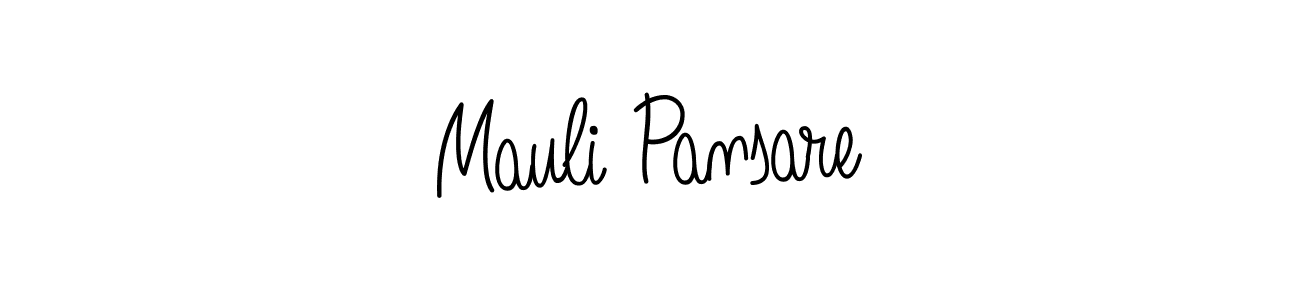 Once you've used our free online signature maker to create your best signature Angelique-Rose-font-FFP style, it's time to enjoy all of the benefits that Mauli Pansare name signing documents. Mauli Pansare signature style 5 images and pictures png