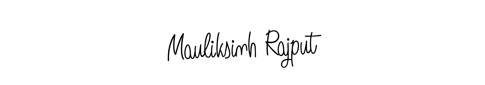 if you are searching for the best signature style for your name Mauliksinh Rajput. so please give up your signature search. here we have designed multiple signature styles  using Angelique-Rose-font-FFP. Mauliksinh Rajput signature style 5 images and pictures png