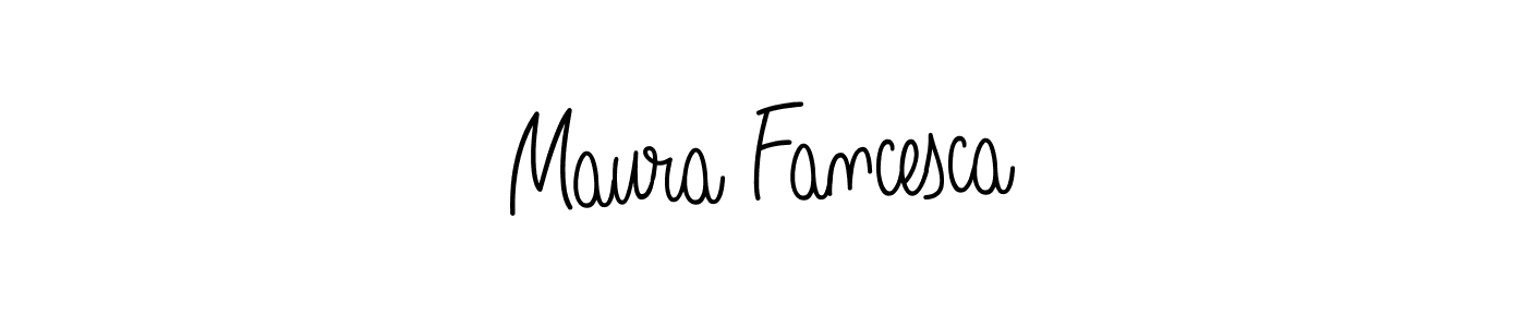 if you are searching for the best signature style for your name Maura Fancesca. so please give up your signature search. here we have designed multiple signature styles  using Angelique-Rose-font-FFP. Maura Fancesca signature style 5 images and pictures png