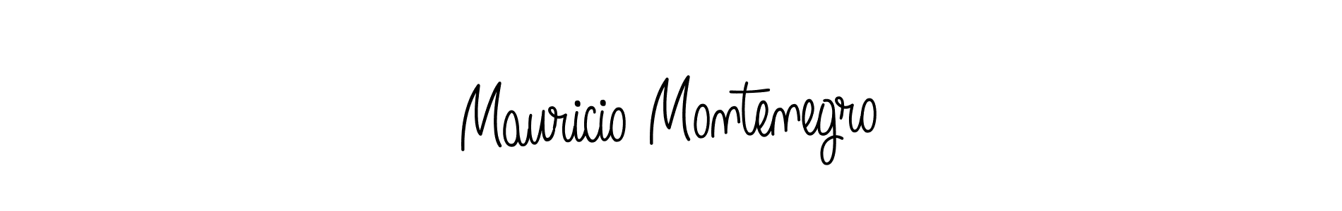 Design your own signature with our free online signature maker. With this signature software, you can create a handwritten (Angelique-Rose-font-FFP) signature for name Mauricio Montenegro. Mauricio Montenegro signature style 5 images and pictures png