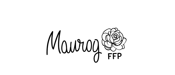 Design your own signature with our free online signature maker. With this signature software, you can create a handwritten (Angelique-Rose-font-FFP) signature for name Maurog3. Maurog3 signature style 5 images and pictures png