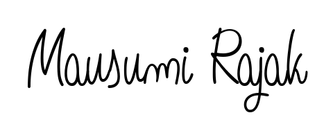 Design your own signature with our free online signature maker. With this signature software, you can create a handwritten (Angelique-Rose-font-FFP) signature for name Mausumi Rajak. Mausumi Rajak signature style 5 images and pictures png