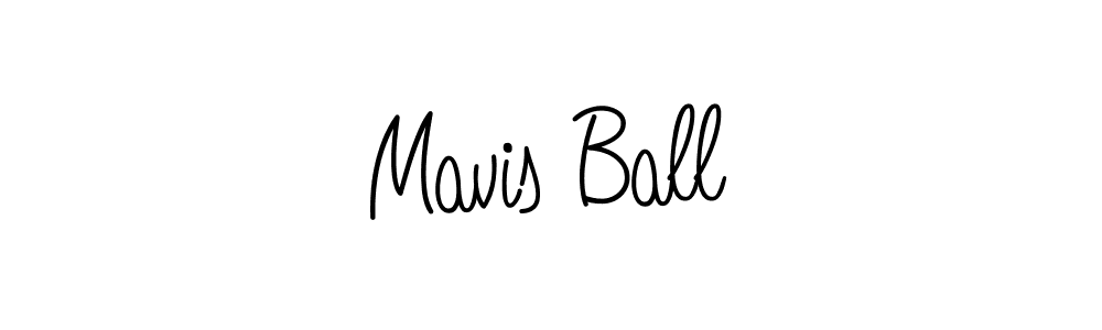 Make a beautiful signature design for name Mavis Ball. Use this online signature maker to create a handwritten signature for free. Mavis Ball signature style 5 images and pictures png