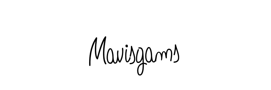 How to Draw Mavisgams signature style? Angelique-Rose-font-FFP is a latest design signature styles for name Mavisgams. Mavisgams signature style 5 images and pictures png