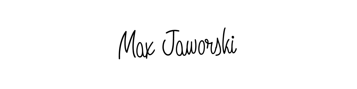 How to Draw Max Jaworski signature style? Angelique-Rose-font-FFP is a latest design signature styles for name Max Jaworski. Max Jaworski signature style 5 images and pictures png