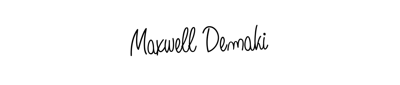 Make a short Maxwell Demaki signature style. Manage your documents anywhere anytime using Angelique-Rose-font-FFP. Create and add eSignatures, submit forms, share and send files easily. Maxwell Demaki signature style 5 images and pictures png