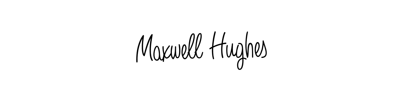 Maxwell Hughes stylish signature style. Best Handwritten Sign (Angelique-Rose-font-FFP) for my name. Handwritten Signature Collection Ideas for my name Maxwell Hughes. Maxwell Hughes signature style 5 images and pictures png