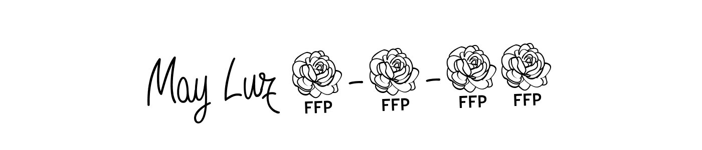 It looks lik you need a new signature style for name May Luz 4-3-24. Design unique handwritten (Angelique-Rose-font-FFP) signature with our free signature maker in just a few clicks. May Luz 4-3-24 signature style 5 images and pictures png