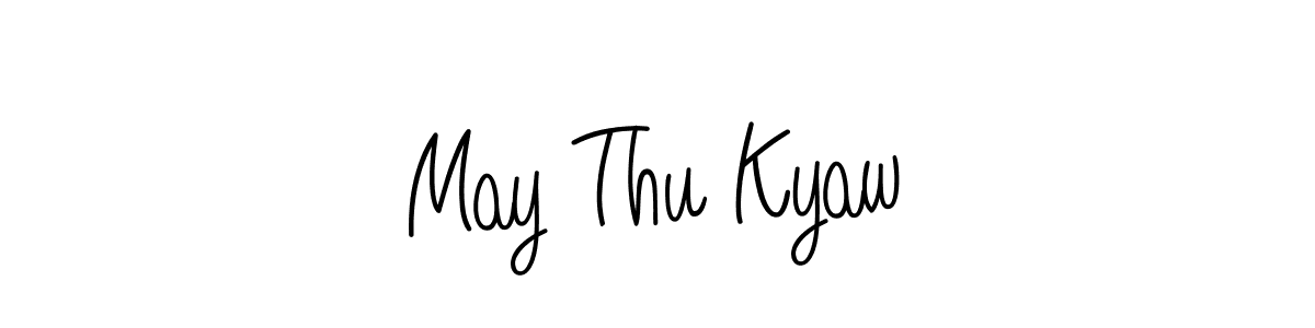 You can use this online signature creator to create a handwritten signature for the name May Thu Kyaw. This is the best online autograph maker. May Thu Kyaw signature style 5 images and pictures png