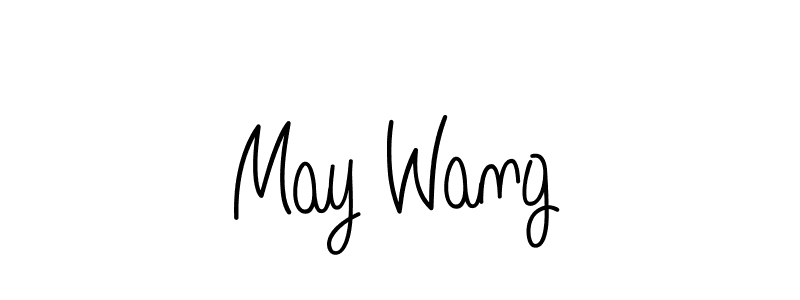 Make a beautiful signature design for name May Wang. Use this online signature maker to create a handwritten signature for free. May Wang signature style 5 images and pictures png