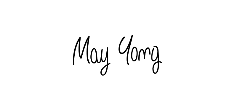 if you are searching for the best signature style for your name May Yong. so please give up your signature search. here we have designed multiple signature styles  using Angelique-Rose-font-FFP. May Yong signature style 5 images and pictures png