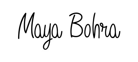 Also we have Maya Bohra name is the best signature style. Create professional handwritten signature collection using Angelique-Rose-font-FFP autograph style. Maya Bohra signature style 5 images and pictures png