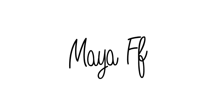 See photos of Maya Ff official signature by Spectra . Check more albums & portfolios. Read reviews & check more about Angelique-Rose-font-FFP font. Maya Ff signature style 5 images and pictures png
