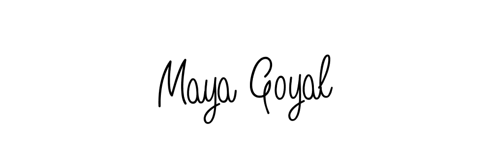 Here are the top 10 professional signature styles for the name Maya Goyal. These are the best autograph styles you can use for your name. Maya Goyal signature style 5 images and pictures png