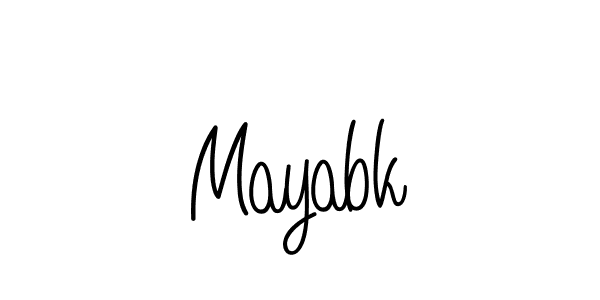 Best and Professional Signature Style for Mayabk. Angelique-Rose-font-FFP Best Signature Style Collection. Mayabk signature style 5 images and pictures png