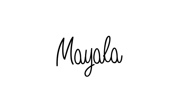 if you are searching for the best signature style for your name Mayala. so please give up your signature search. here we have designed multiple signature styles  using Angelique-Rose-font-FFP. Mayala signature style 5 images and pictures png