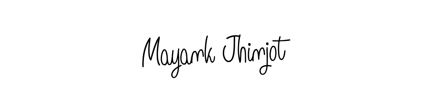 This is the best signature style for the Mayank Jhinjot name. Also you like these signature font (Angelique-Rose-font-FFP). Mix name signature. Mayank Jhinjot signature style 5 images and pictures png