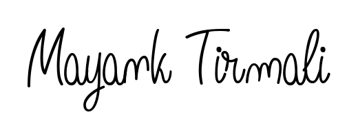 Designed for modern professionals: Mayank Tirmali name signature crafted with Angelique-Rose-font-FFP script. Ready for digital PDF workflows. Mayank Tirmali signature style 5 images and pictures png