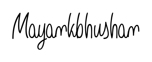 Discover how Mayankbhushan looks in an executive cursive font (Angelique-Rose-font-FFP). Perfect for legal documents, invoices, and certificates. Mayankbhushan signature style 5 images and pictures png