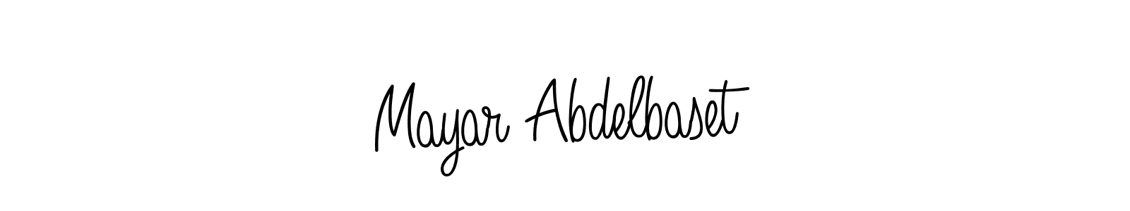 Also You can easily find your signature by using the search form. We will create Mayar Abdelbaset name handwritten signature images for you free of cost using Angelique-Rose-font-FFP sign style. Mayar Abdelbaset signature style 5 images and pictures png