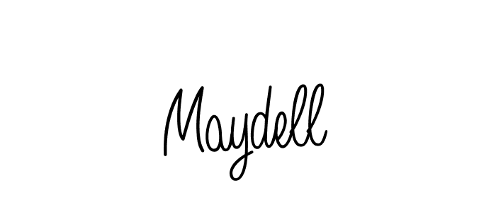 The best way (Angelique-Rose-font-FFP) to make a short signature is to pick only two or three words in your name. The name Maydell include a total of six letters. For converting this name. Maydell signature style 5 images and pictures png