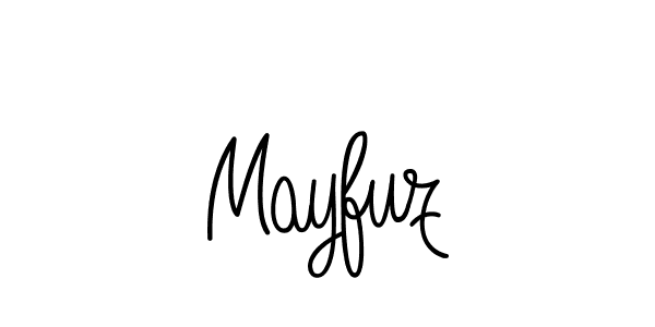 Also we have Mayfuz name is the best signature style. Create professional handwritten signature collection using Angelique-Rose-font-FFP autograph style. Mayfuz signature style 5 images and pictures png