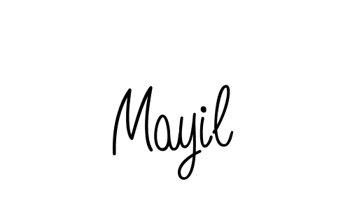 if you are searching for the best signature style for your name Mayil. so please give up your signature search. here we have designed multiple signature styles  using Angelique-Rose-font-FFP. Mayil signature style 5 images and pictures png
