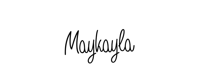 Make a short Maykayla signature style. Manage your documents anywhere anytime using Angelique-Rose-font-FFP. Create and add eSignatures, submit forms, share and send files easily. Maykayla signature style 5 images and pictures png
