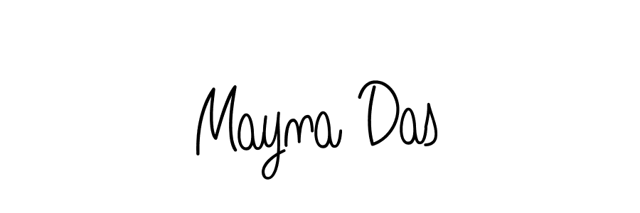 Also we have Mayna Das name is the best signature style. Create professional handwritten signature collection using Angelique-Rose-font-FFP autograph style. Mayna Das signature style 5 images and pictures png