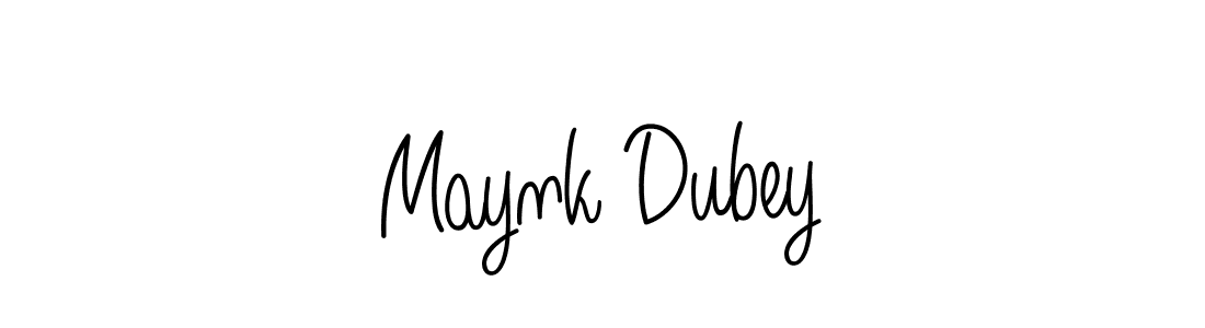 How to make Maynk Dubey signature? Angelique-Rose-font-FFP is a professional autograph style. Create handwritten signature for Maynk Dubey name. Maynk Dubey signature style 5 images and pictures png